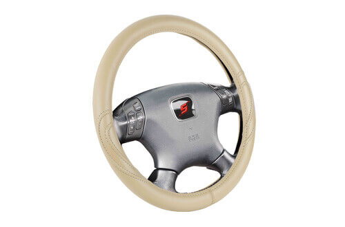 premium car steering wheel coverSWC201