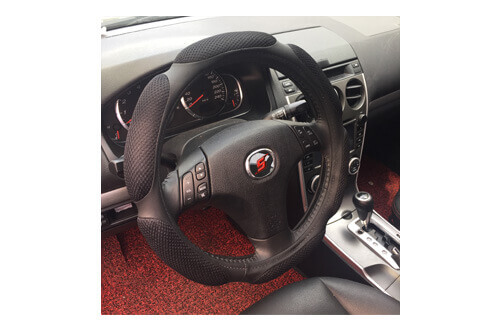 Car Steering Wheel Cover SWC210 black